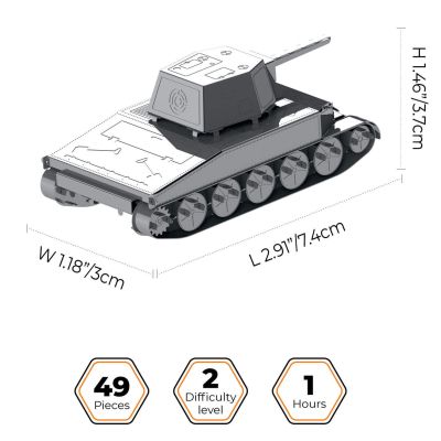 Конструктор Metal Time коллекционная модель T67 (MT066) | Зображення 1