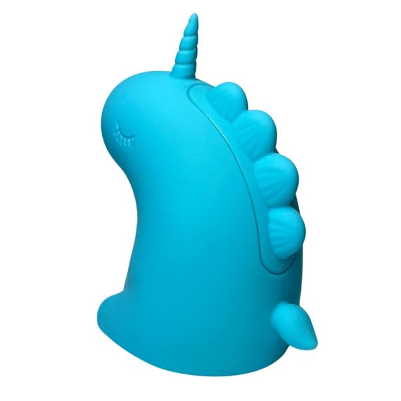 Стимулятор клітора з довгим обертовим язичком UNIVIBE Єдиноріг, 10 режимів, блакитний sexstyle | Зображення 3