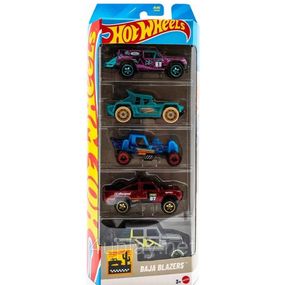 Hot Wheels Baja Blazers Подарочный набор из 5-ти внедорожников Хот Уилс