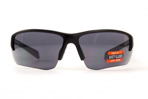 Окуляри захисні Global Vision Hercules-7 (gray) чорні | Зображення 1