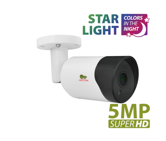 Видеокамера Partizan COD-631H SuperHD Starlight 5.0MP Видеокамера Partizan COD-631H SuperHD 1.0 | Зображення 1