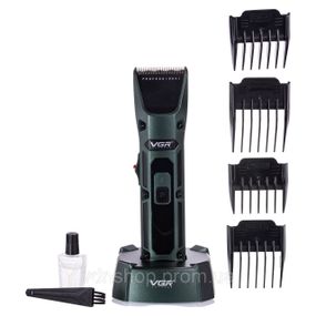Машинка для стрижки профессиональная с 4 насадками VGR V-696