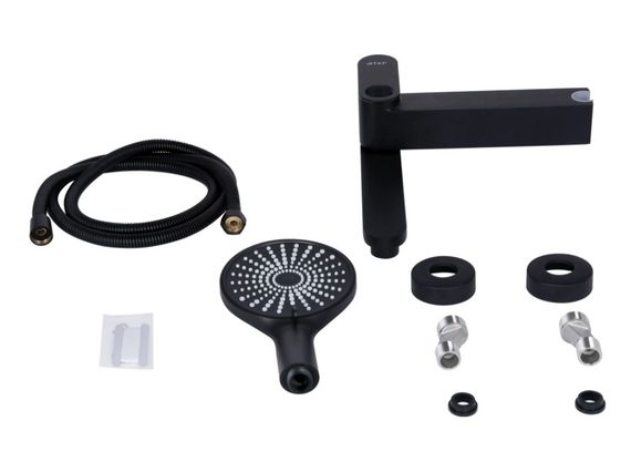 Змішувач для ванни Qtap Jay QTJAY260BLM45548 Black Matt | Зображення 6