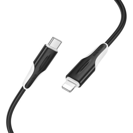 Дата кабель Borofone BX119 New Type-C to Lightning 27W (1m) Black | Зображення 2