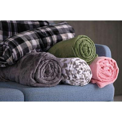 Плед Ardesto Flannel зеленый, 160х200 см (ART0209SB) | Зображення 2