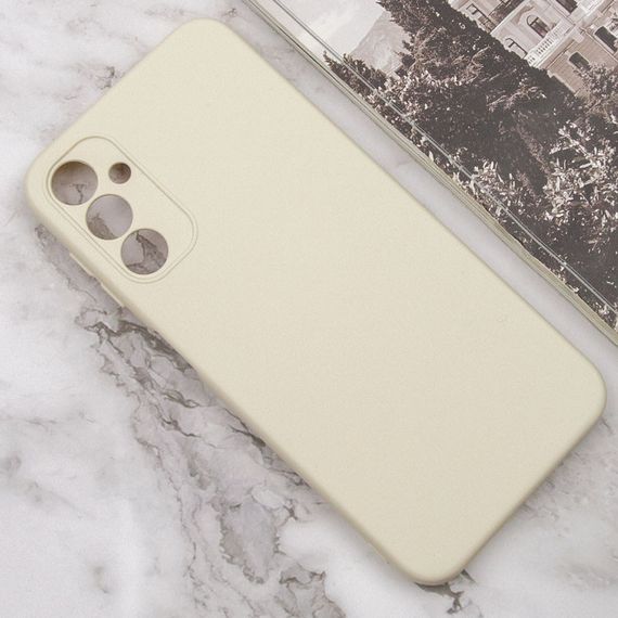 Чохол Silicone Cover Lakshmi Full Camera (A) для Samsung Galaxy M14 5G Песочный / Sand | Зображення 3