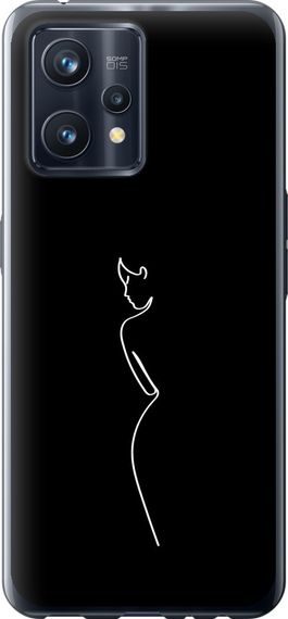Чехол на Realme 9 Силуэт1 "4590u-2866-17620"