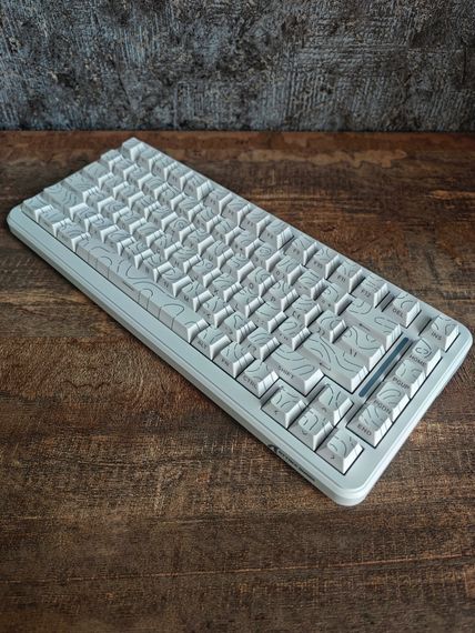 Магнітна клавіатура ATTACK SHARK X82 PRO HE white Contour Бездротова Ігрова | Зображення 2