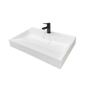 Раковина накладная Adamant VISION, прямоугольная (4824296204101)