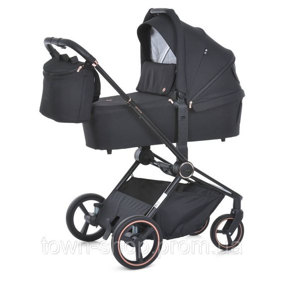 Коляска детская универсальная 2 в 1 PERSONA ME 1091-B Black | Зображення 7