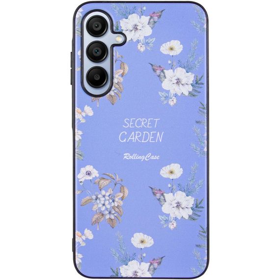 TPU+PC чохол Secret Garden для Samsung Galaxy A25 5G Lilac | Зображення 1