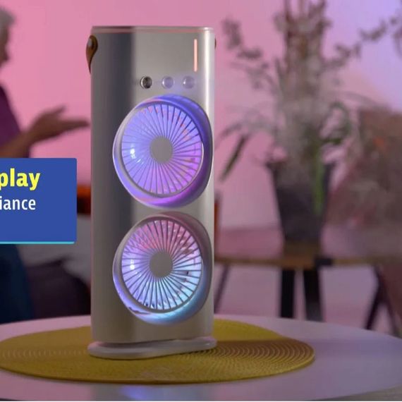 Настільний вентилятор з охолодженням та LED підсвічуванням XPRO RD-1818 (45263-RD-1818_406) | Зображення 1