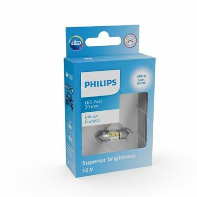 11860CU70X1 (PHILIPS) LED FESTOON 30MM Ultinon Pro7000 SI 12V