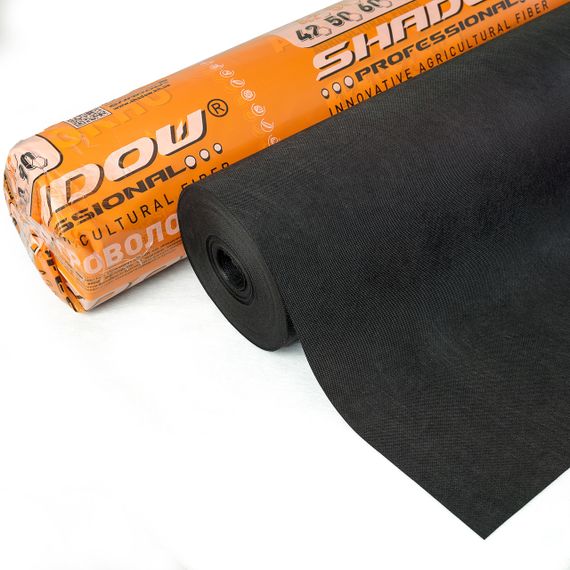 Агроволокно 60 г/м2 1,6 х50м чорне "Shadow" (Чехія) 4% агроволокно від бур'янів | Зображення 3