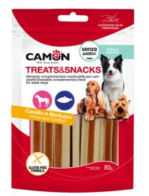 Camon Treats & Snacks Сендвіч з кониною і тріскою 80 г
