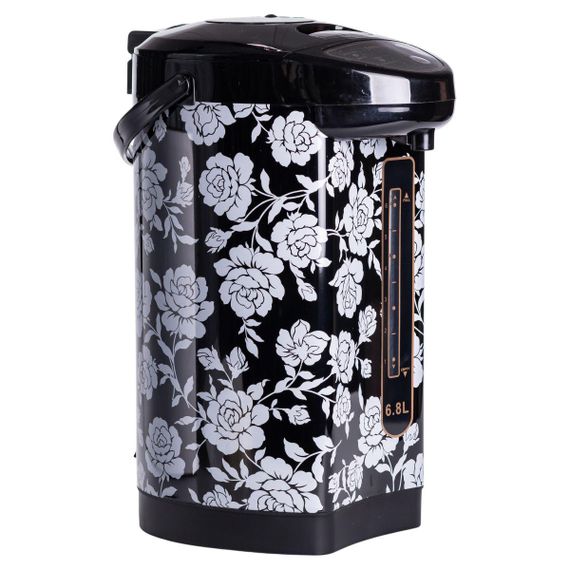 Термопот с функцией поддержки температуры 6.8 л чайник термос 1600 Вт Sokany SK-09057 | Зображення 1