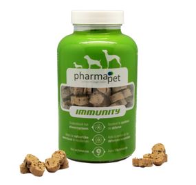 Харчова добавка для зміцнення імунітету у собак Pharma.Pet Immunity, 235 гр