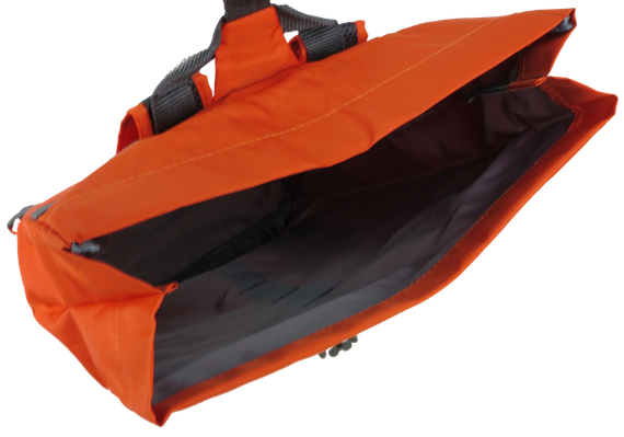 Рюкзак молодіжний 17L Roll-top Royal Sporting House помаранчевий | Зображення 8