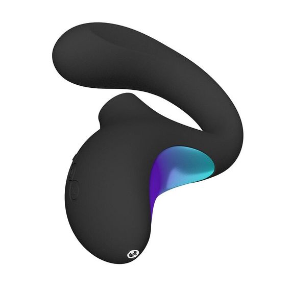 Кліторально-вагінальний звуковий стимулятор LELO Enigma WAVE Black, 3 типи стимуляції | Зображення 2