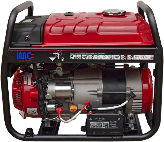 Генератор однофазний бензиновий IMC 5 KVA/3.8 квт | Зображення 1