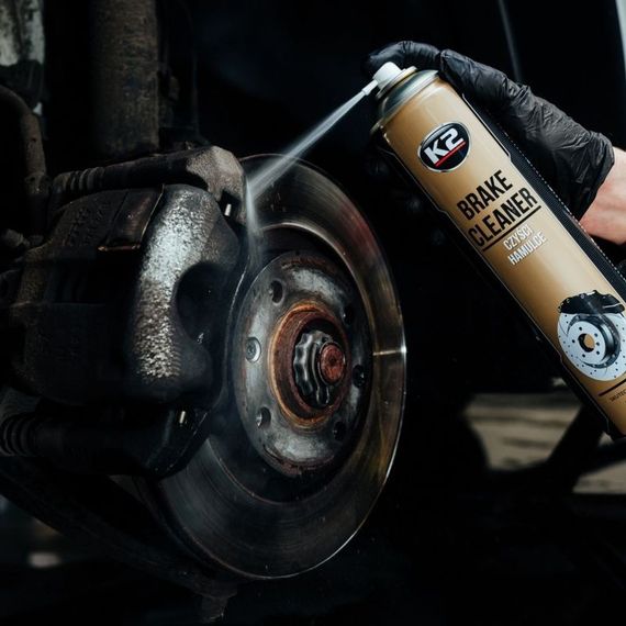 Очиститель для тормозной системы K2 Brake Cleaner аэрозоль 600 мл (W105) | Зображення 4