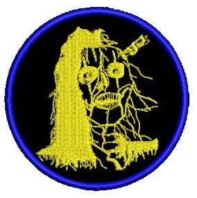 Шеврон Монстр (жовтий)