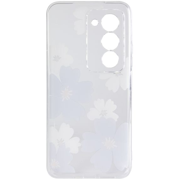 Чохол TPU Clear Joy для Xiaomi Redmi 15 4G (Global) / 5G Pastel Daisies | Зображення 2
