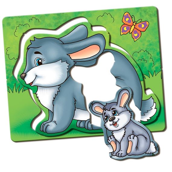 Дитяча розвиваюча гра Мами і малюки 81114 лісові тварини | Зображення 2