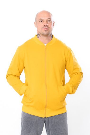 Бомбер чоловічий Носи своє 50 Гірчичний (p-6751-171365)