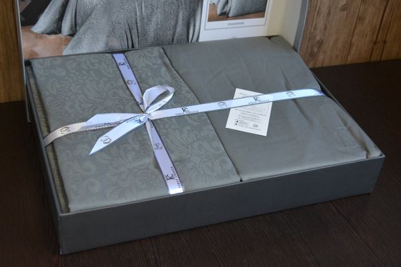 Постільна білизна First Choice Jacquard Satin 200 х 220 см Misra Moonmist | Зображення 3