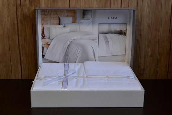 Постільна білизна First Choice Ranforce Deluxe 200 х 220 см Gala White | Зображення 1