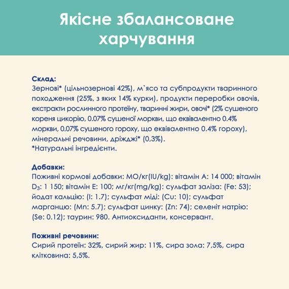 Сухой корм для котов для вывода шерсти Cat Chow Hairball Control 15 кг | Зображення 7