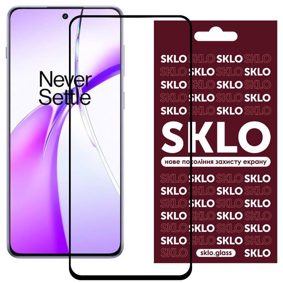 Захисне скло SKLO 3D для OnePlus Ace 3V Чорний