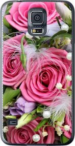 Чехол на Samsung Galaxy S5 Duos SM G900FD Нежность "2916u-62-17620"