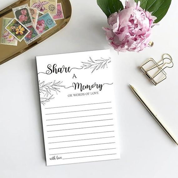 Пам'ятні листівки для святкування життя, поради наречені, весільні сувеніри, випу | Зображення 3