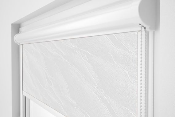 Рулонна штора Rolets Вода 2-2018-600 60x170 см закритого типу Біла | Зображення 1