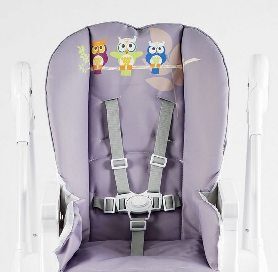 Стульчик для кормления K-60290 Joy мягкий чехол ПВХ, 4 колеса, съёмный столик, корзинка, в коробке (6989203550090) | Зображення 6