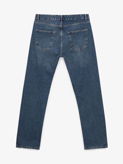 Джинси однотонні чоловічі GENUA G01206-0006 38 Синій shop (2000999584695) | Зображення 3