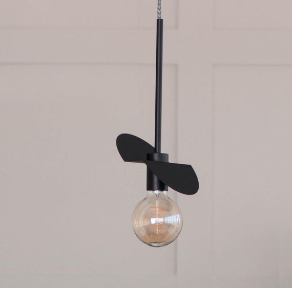 Світильник підвісний (люстра) Bird P170 Чорний, Atmolight