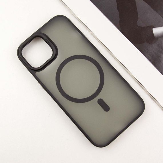 TPU+PC чехол Blueo Skin Friendly Frosted with MagSafe для Apple iPhone 15 (6.1") | Зображення 2