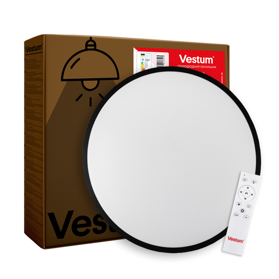 RING матовий 80W 480*60мм 3000К-6500К з ДК чорний | Зображення 6