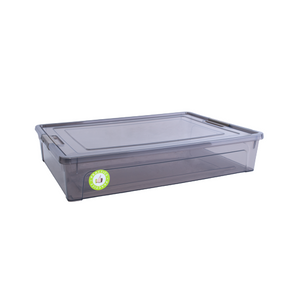 Контейнер 5,5л 39*29*8см коричневий прозорий/какао Smart Box Алеана