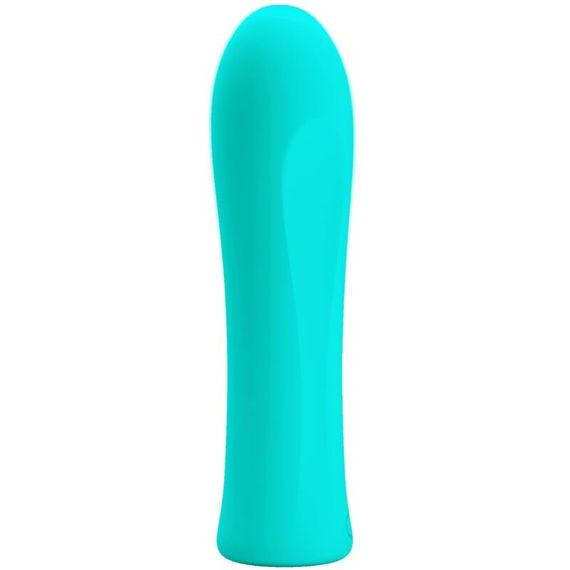 Мини-вибратор PRETTY LOVE Alfreda 12 режимов, зеленый, 10.2 х 2.6 см Sex Aura | Зображення 1