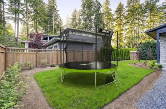 Батут із внутрішньою сіткою Zipro Jump Pro 8 футів 252 см чорно-зелений (5902659840714) | Зображення 6