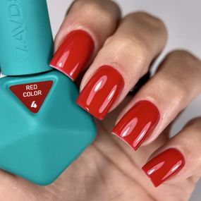 Гель-лак Victoria Avdeeva Red Color 04 (красный) 12 мл HEMA & TPO FREE