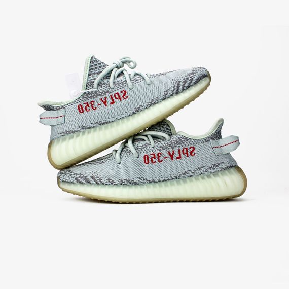 Кросівки Adidas Yeezy Boost синій відтінок | Зображення 7