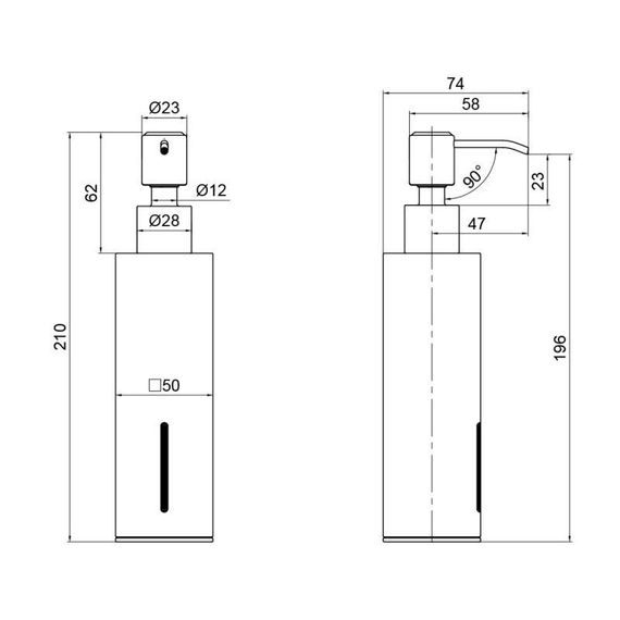 Дозатор для жидкого мыла Qtap Liberty QTLIBCRM11522 Chrome | Зображення 1