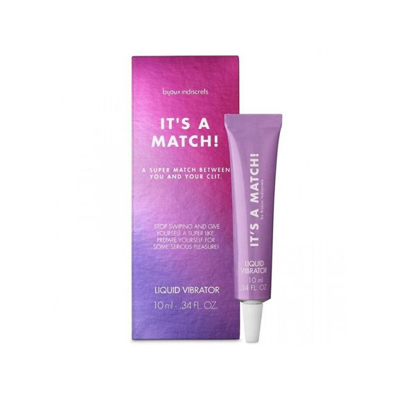 Жидкий вибратор для клитора Bijoux Indiscrets It's a Match!, 10 мл sexstyle