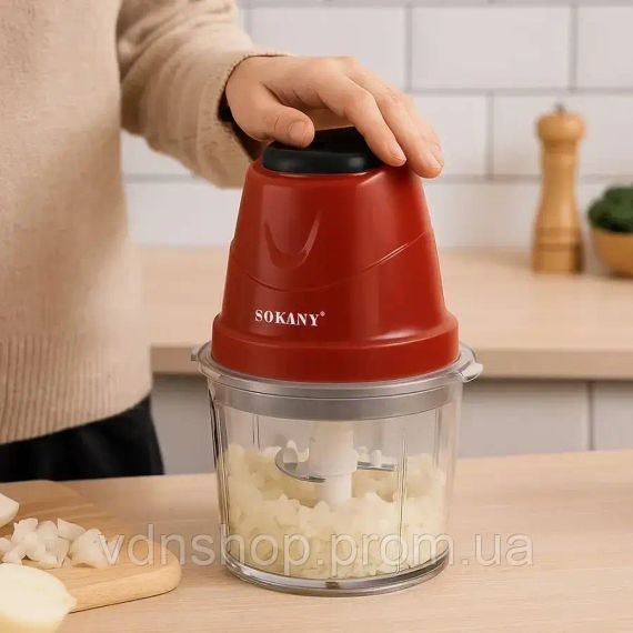 Кухонный измельчитель SOKANY SK-06009, 0.7л, 250вт | Зображення 3