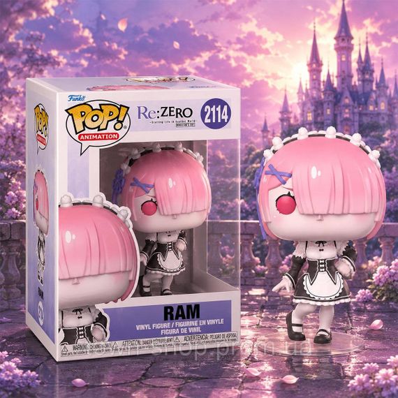 Игровая фигурка Funko POP! серии Re:ZERO - Рам | Зображення 2